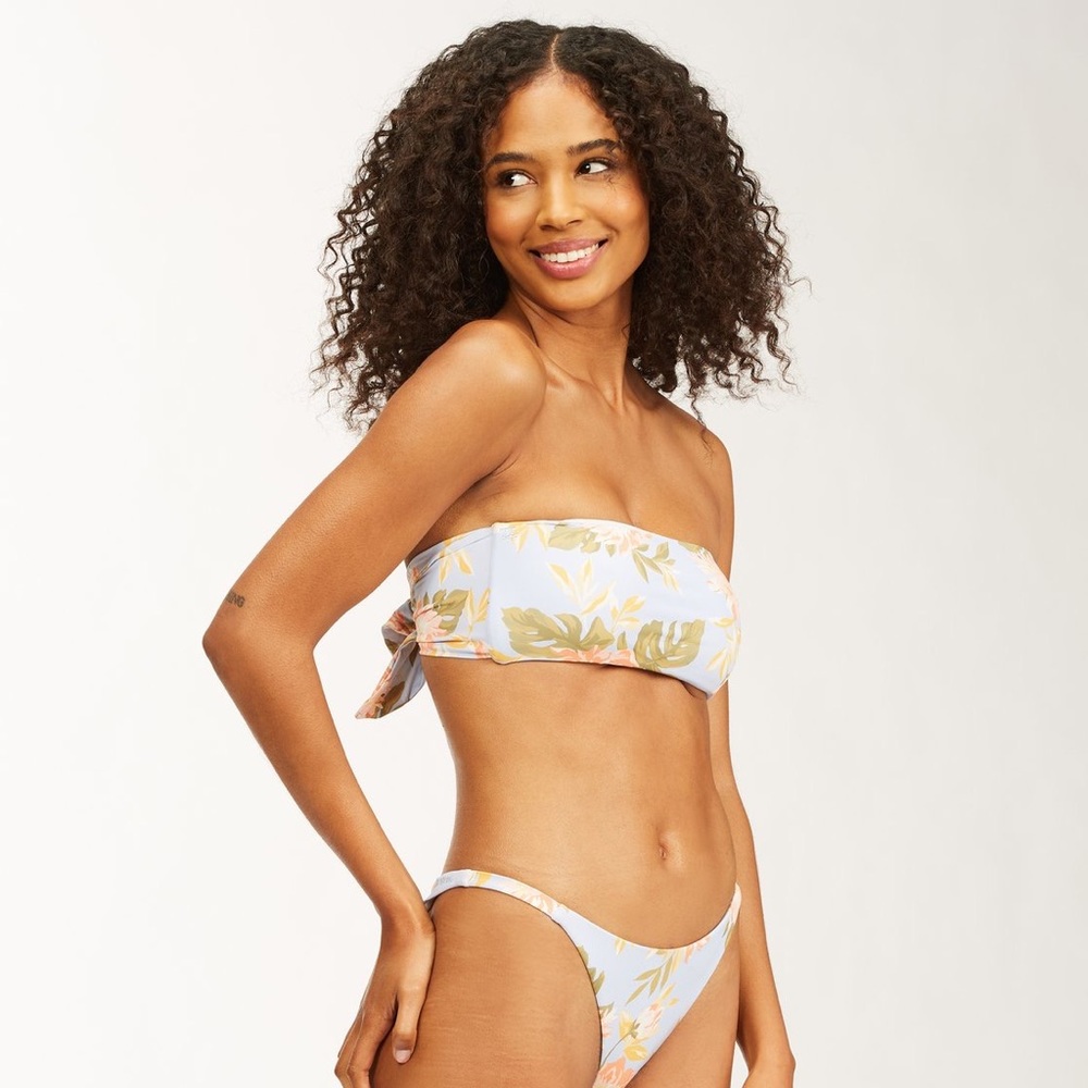 🌺 BILLABONG Skies For Days Tube Bikini Top & Bottoms 🌺